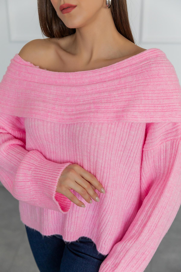 Basic Madonna Yaka Kazak - PEMBE