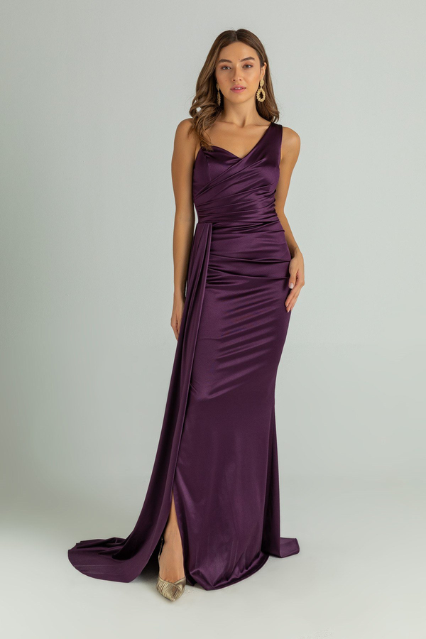 Purple Evening Dress