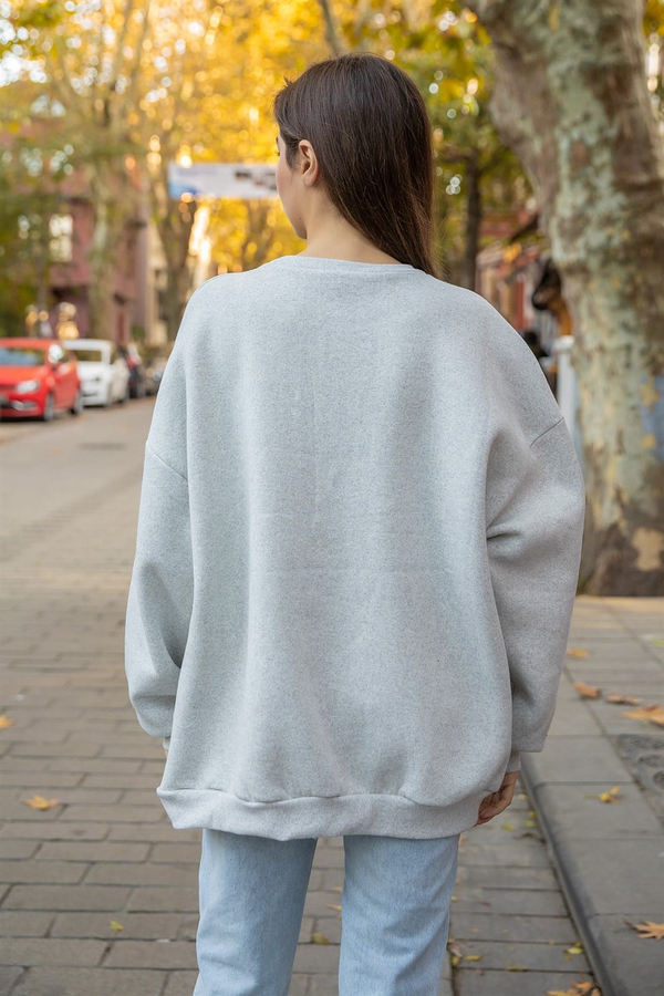 Berkeley Oversize Sweat - GRİ