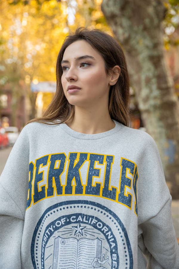 Berkeley Oversize Sweat - GRİ