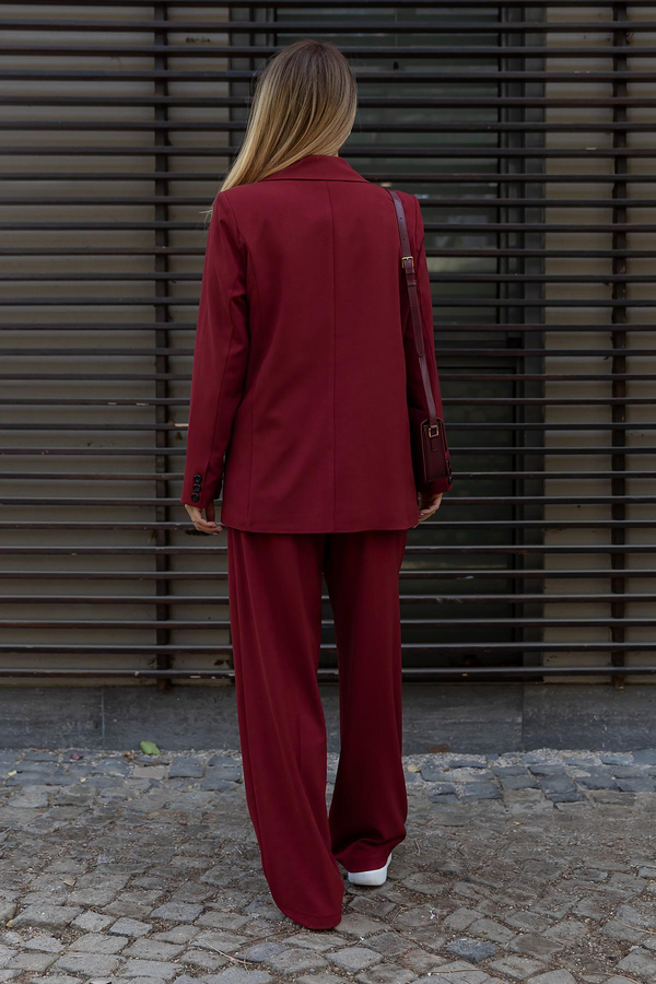 Blazer Takım - BORDO