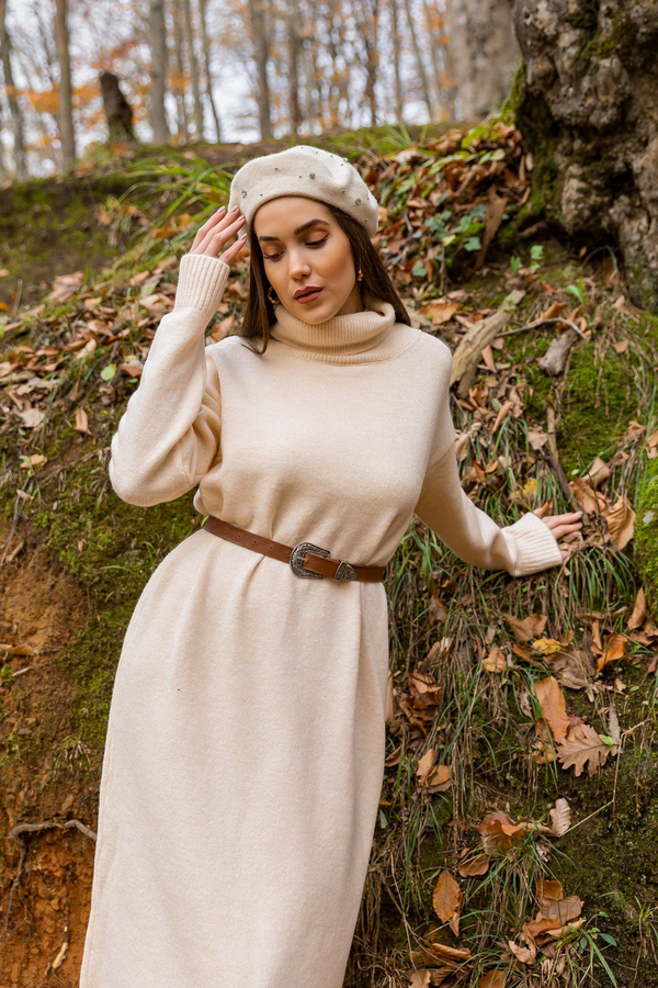 Cream Dress
