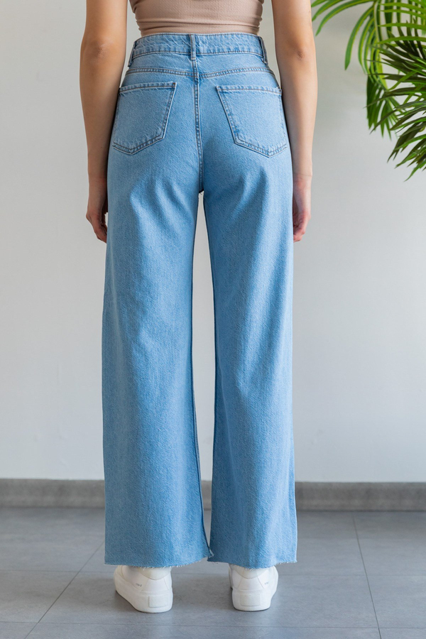 Blau Jeanshosen