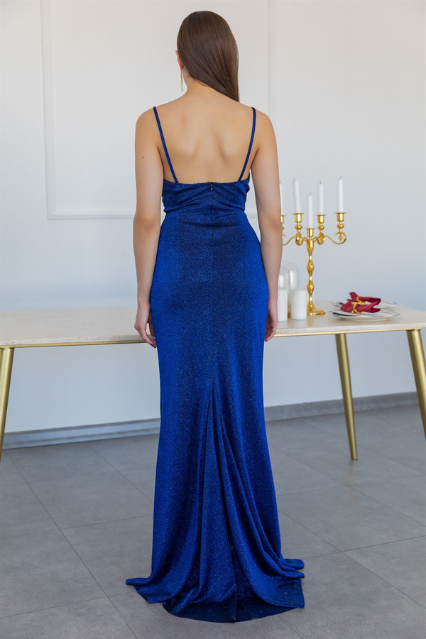 Bleu marine Robes de Soirée