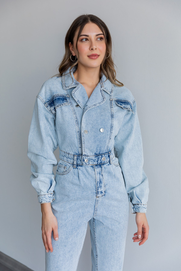 Blue Jumpsuit