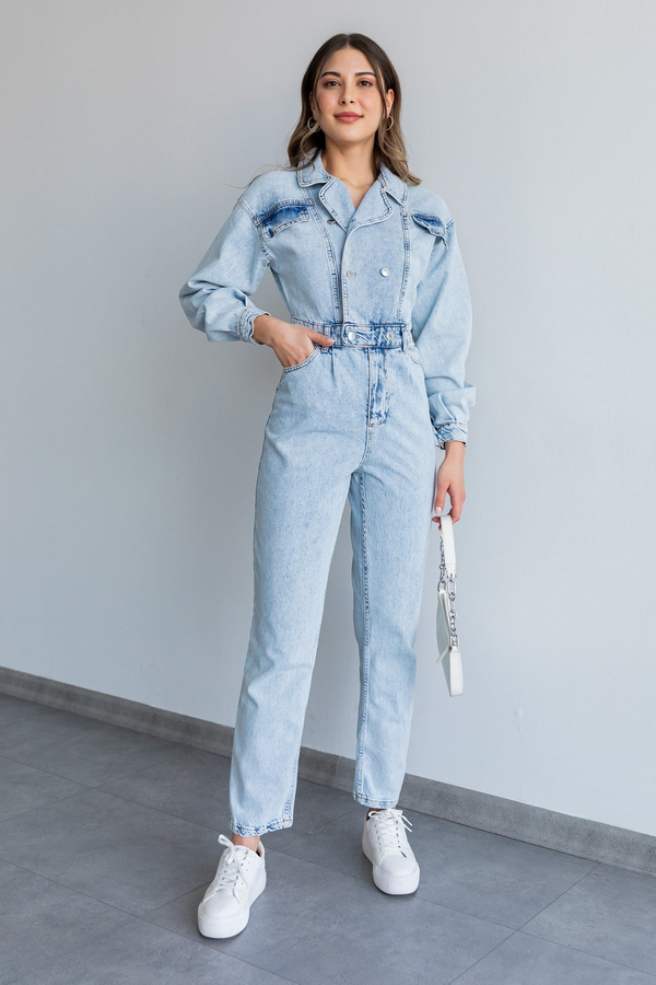 Blue Jumpsuit