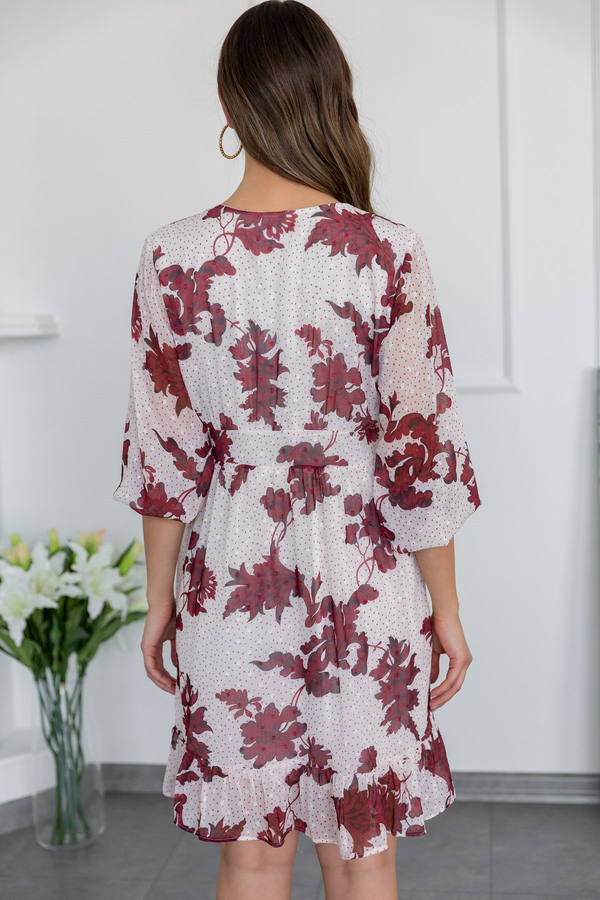 Burgundy Dress