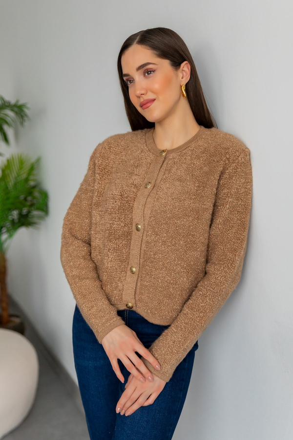 Camel Cardigan