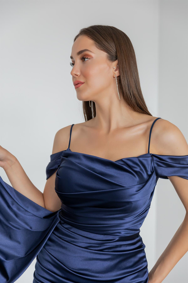 Navy Evening Dress