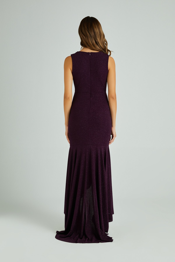 Purple Evening Dress