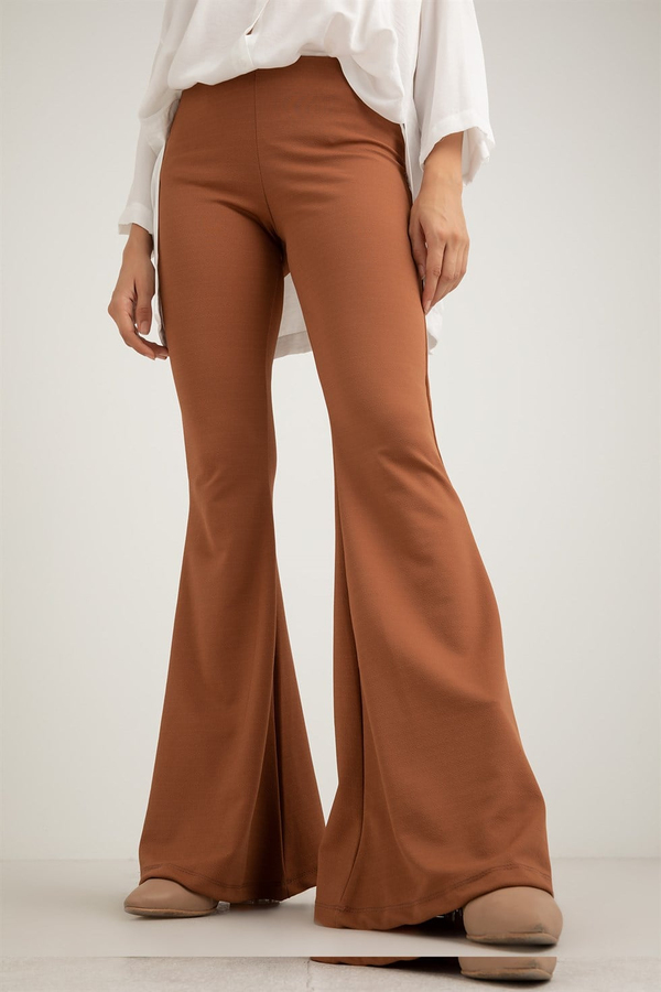 Flare Paça Kumaş Pantolon - TARÇIN