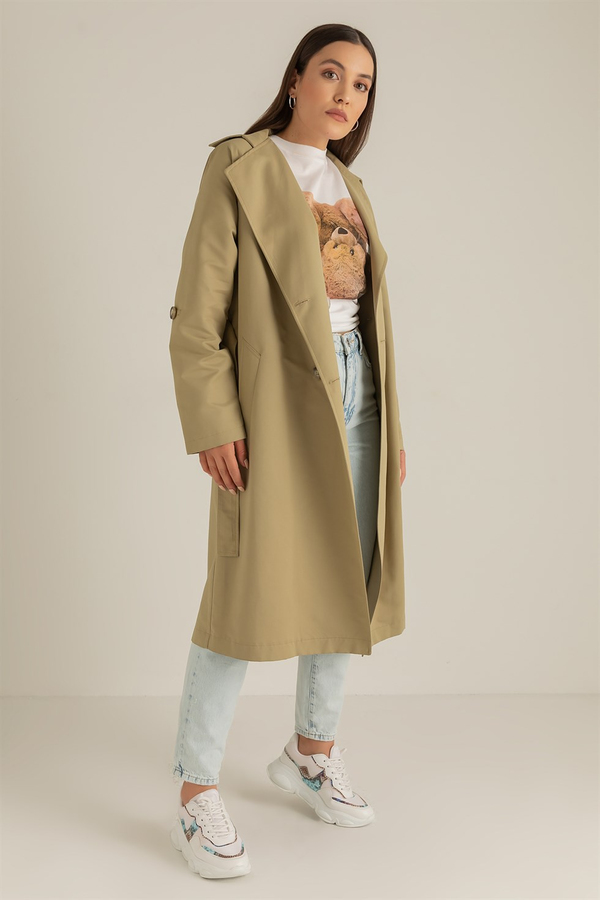 Mint grün Trenchcoats