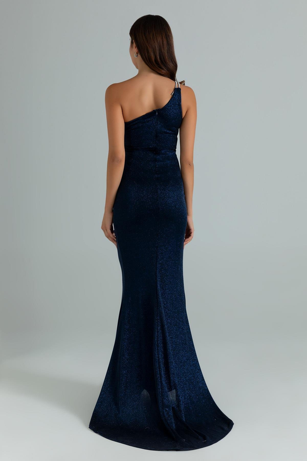 Bleu marine Robes de Soirée