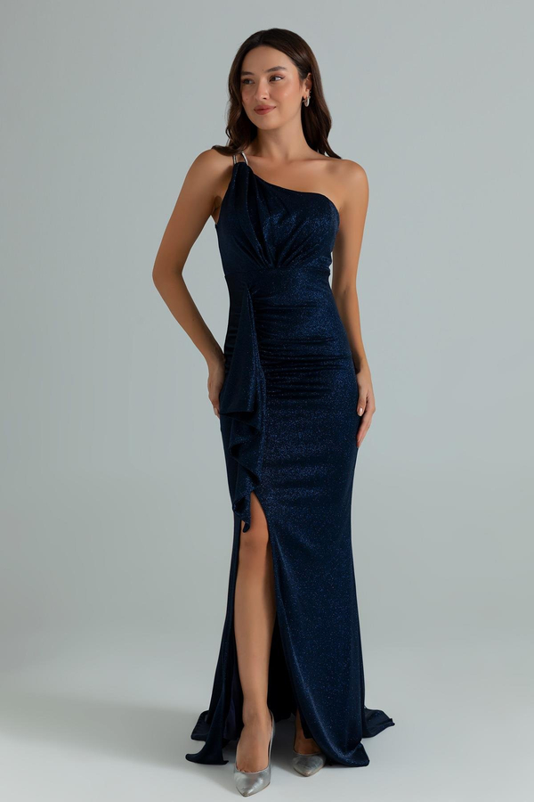 Bleu marine Robes de Soirée