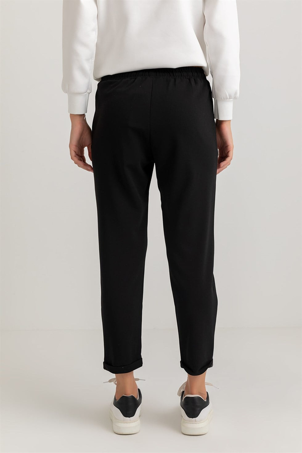 Jogger Kumaş Pantolon - SİYAH