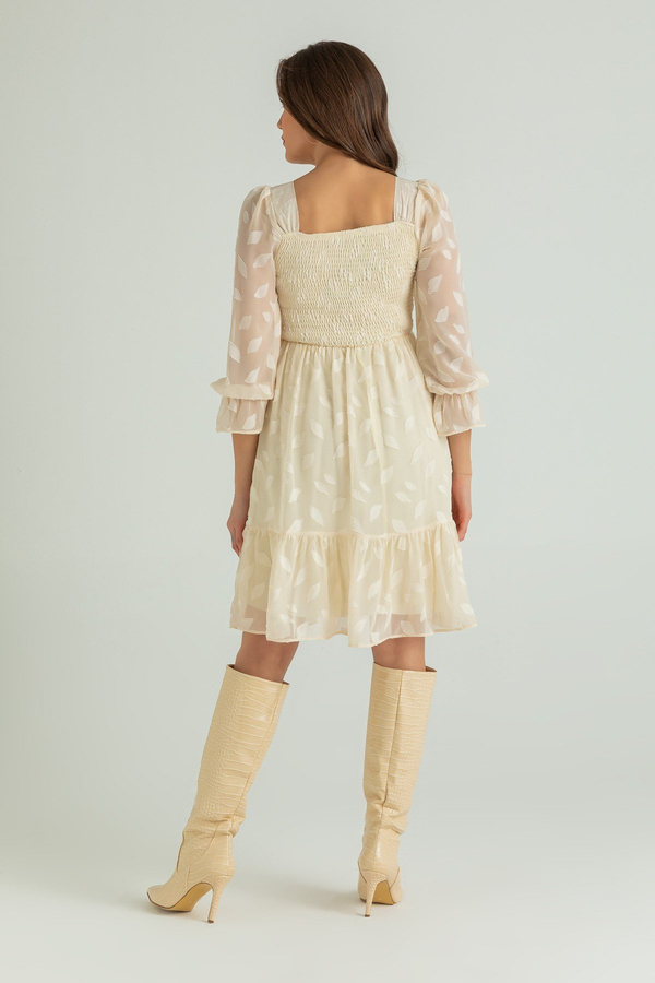 Cream Dress
