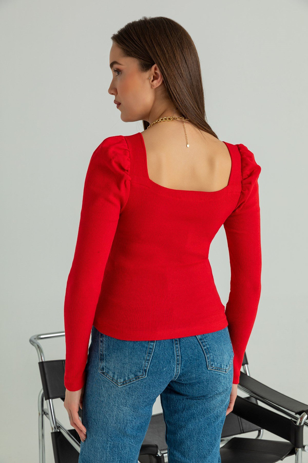 Red Knitwear