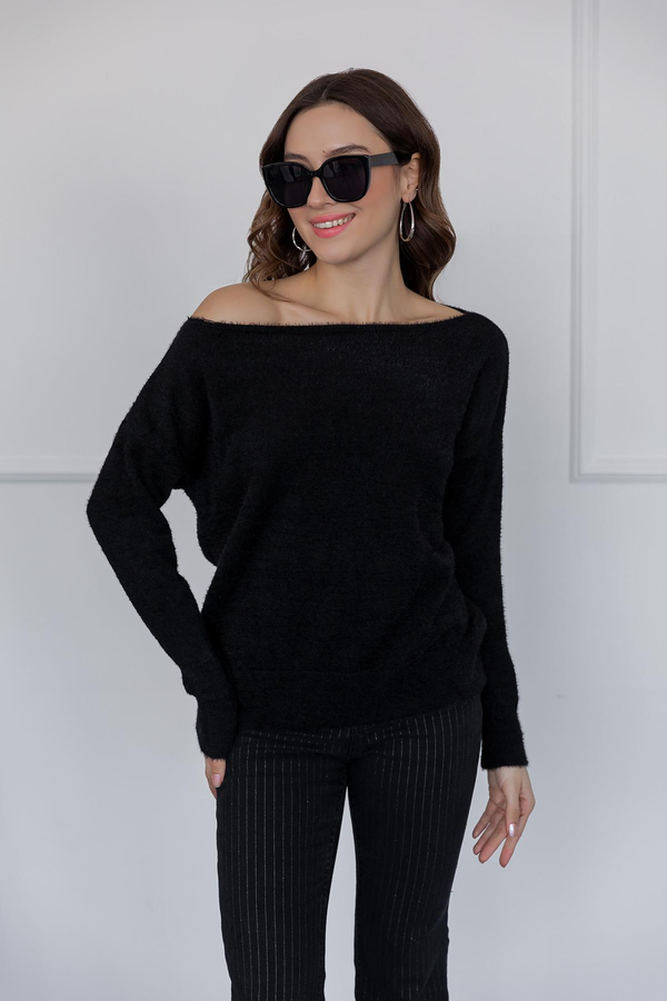 Schwarz Strickwaren & Strickpullover