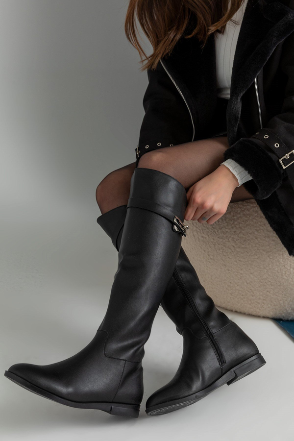 Schwarz Stiefel