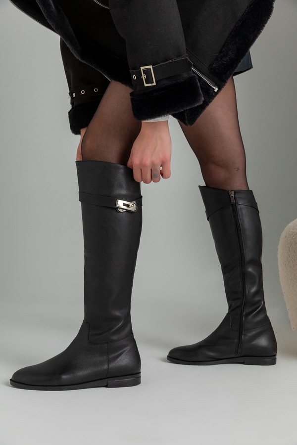 Schwarz Stiefel
