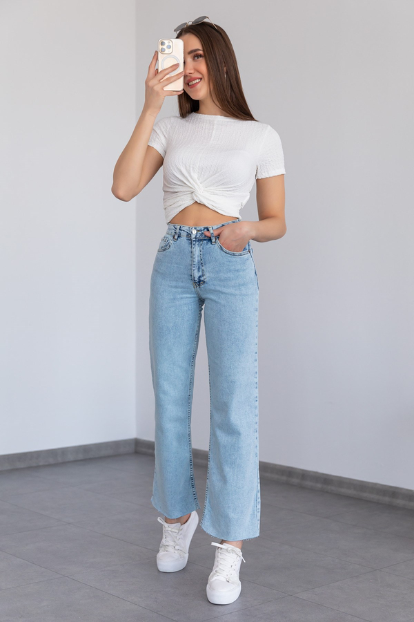 Buz mavi Jean