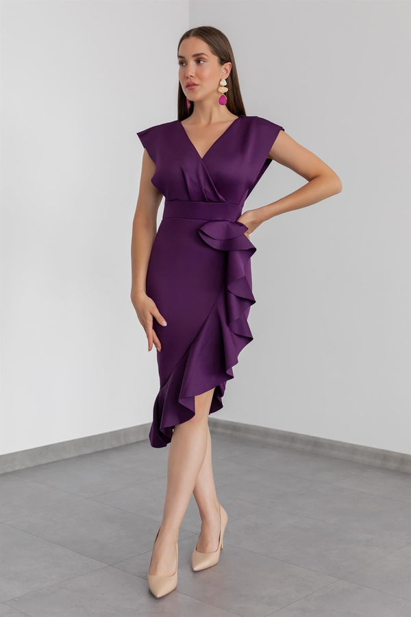 Purple Evening Dress