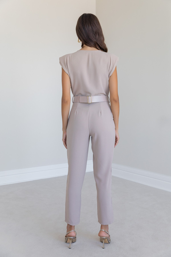Cream Jumpsuits