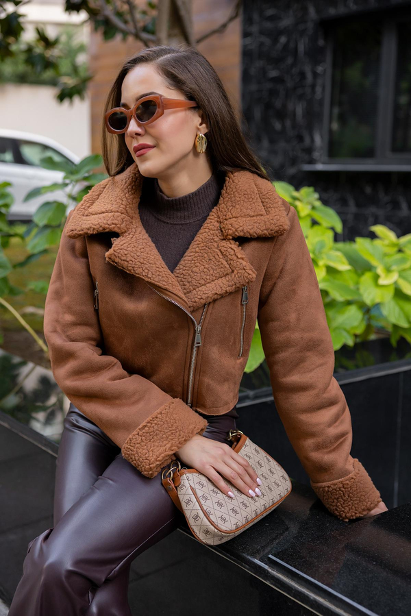 Kürklü Crop Kaban - TABA