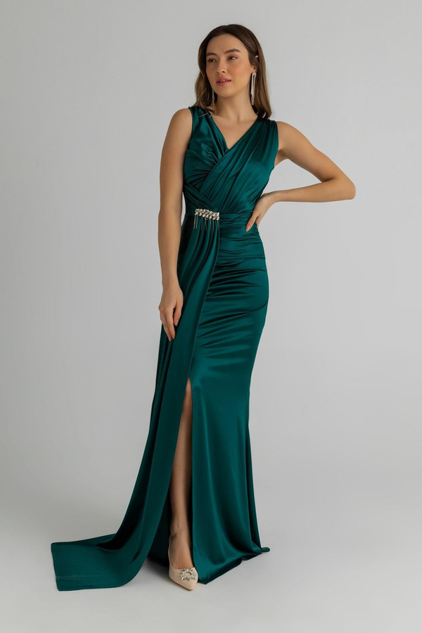Émeraude yesil Robes de Soirée