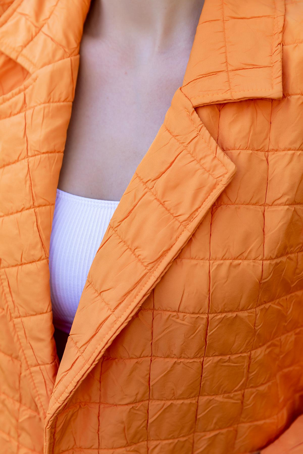 Orange Manteaux et Vestes