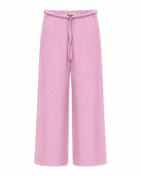 MGZ Krinkıl Pantolon - PEMBE