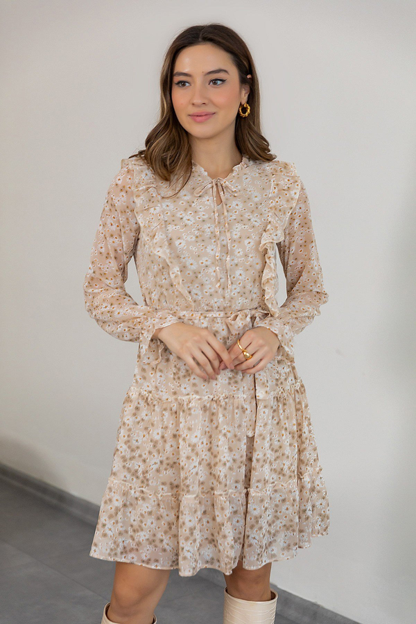 Cream Dress