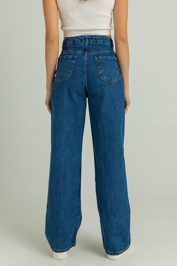 Marine blau Jeanshosen
