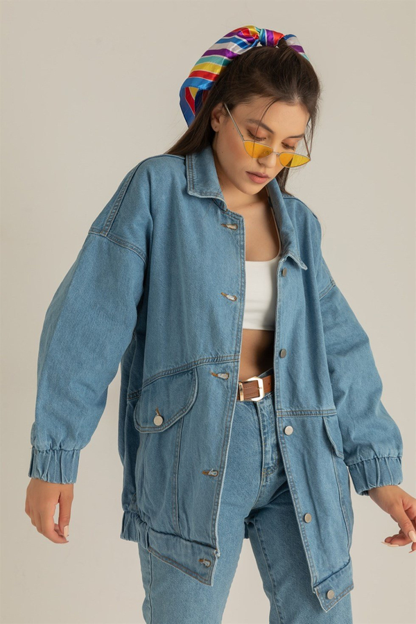 Blue Kot Ceket