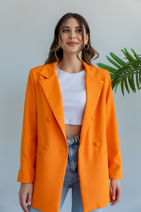 Orange Jacken