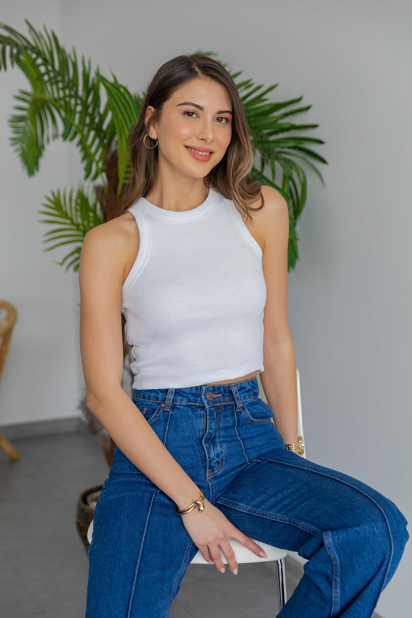 White Tank Top