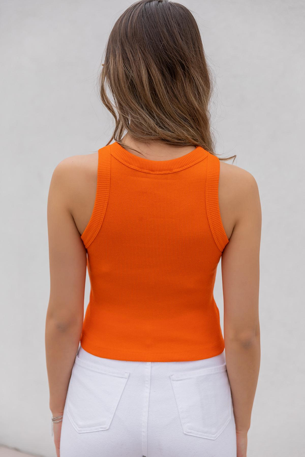 Orange Tank Top