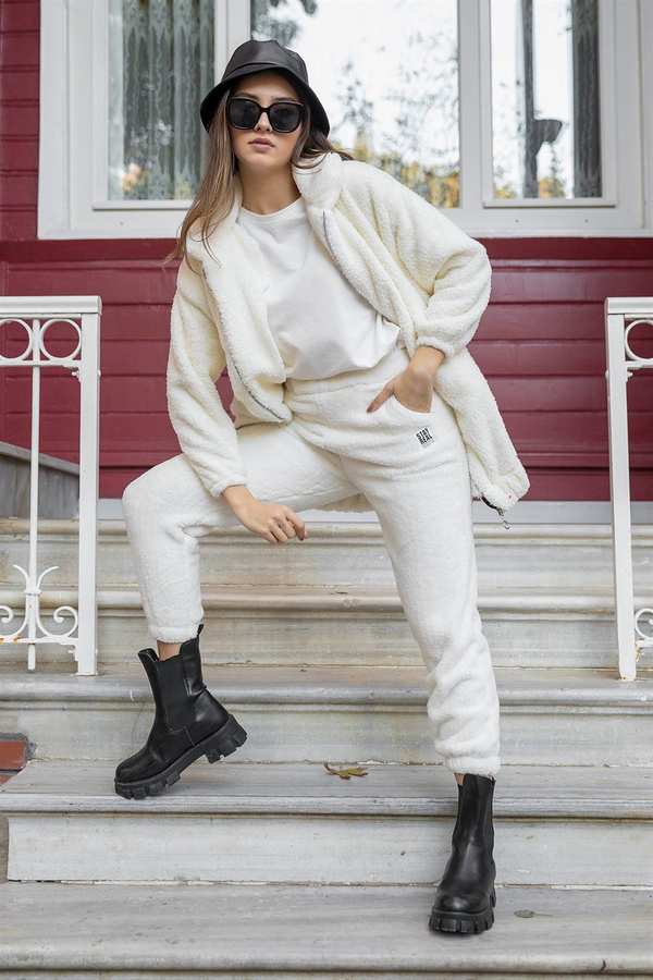 Polar Jogger Eşofman Alt - EKRU