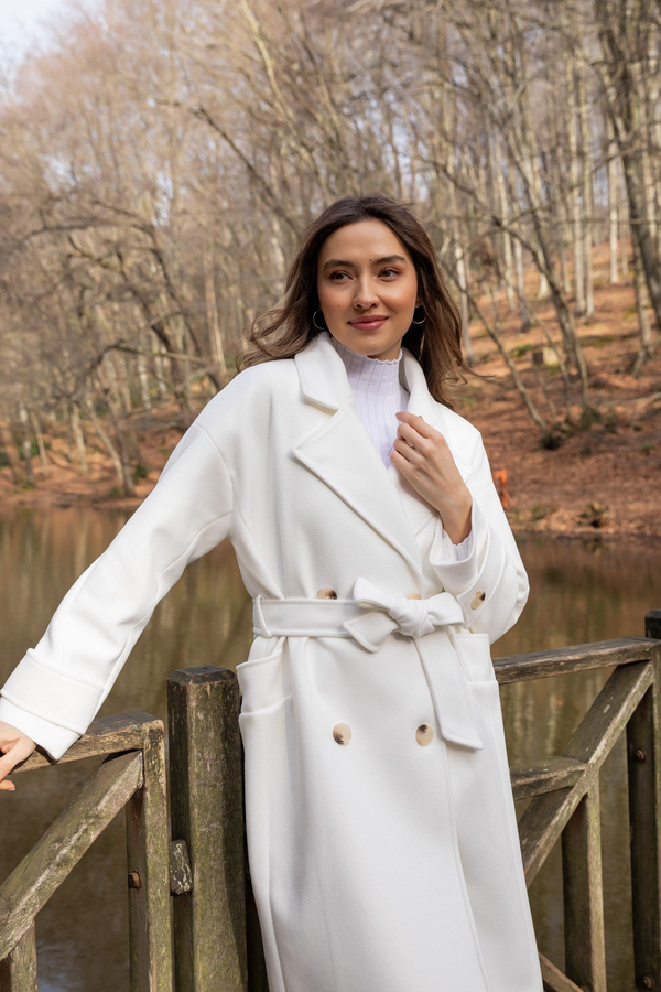 Blanc Manteaux et Vestes
