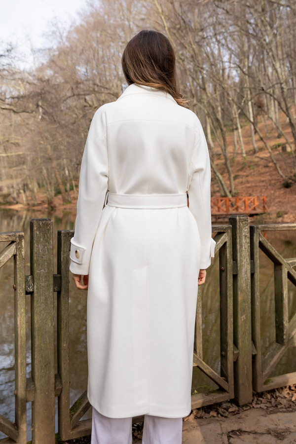 Blanc Manteaux et Vestes