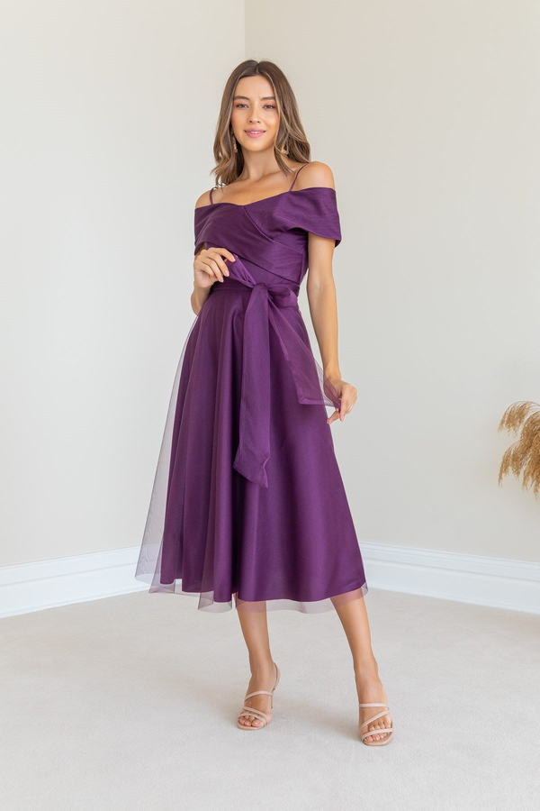 Damson Evening Dress