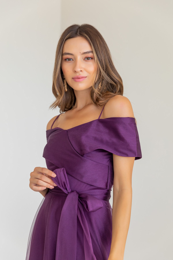 Damson Evening Dress