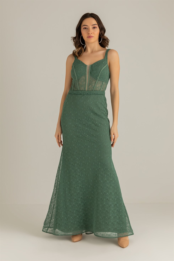 Green Evening Dress