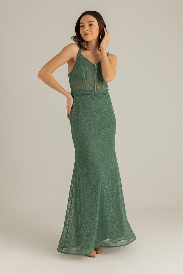 Green Evening Dress