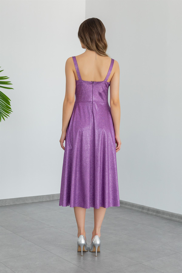 Purple Evening Dress