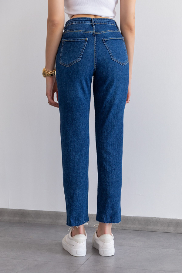 Skinny Denim Pantolon - LACİVERT