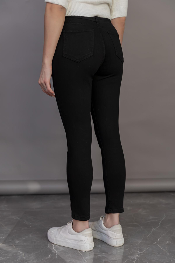 Skinny Jean Pantolon - SİYAH