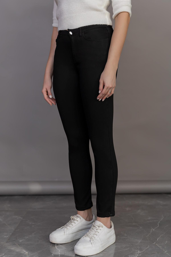 Skinny Jean Pantolon - SİYAH