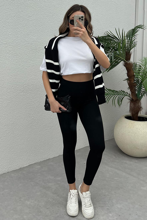 Soft Basic Tayt - SİYAH