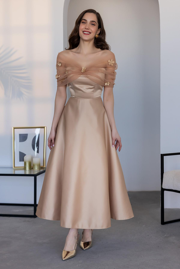 Yellow Evening Dress